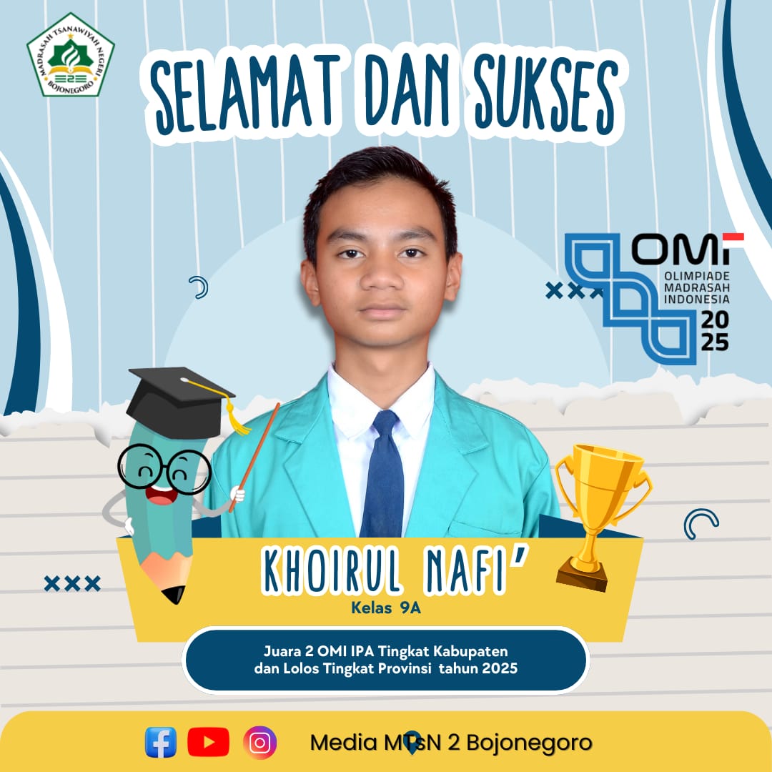 juara 2 omi 2025 tingkat kab. bojonegoro